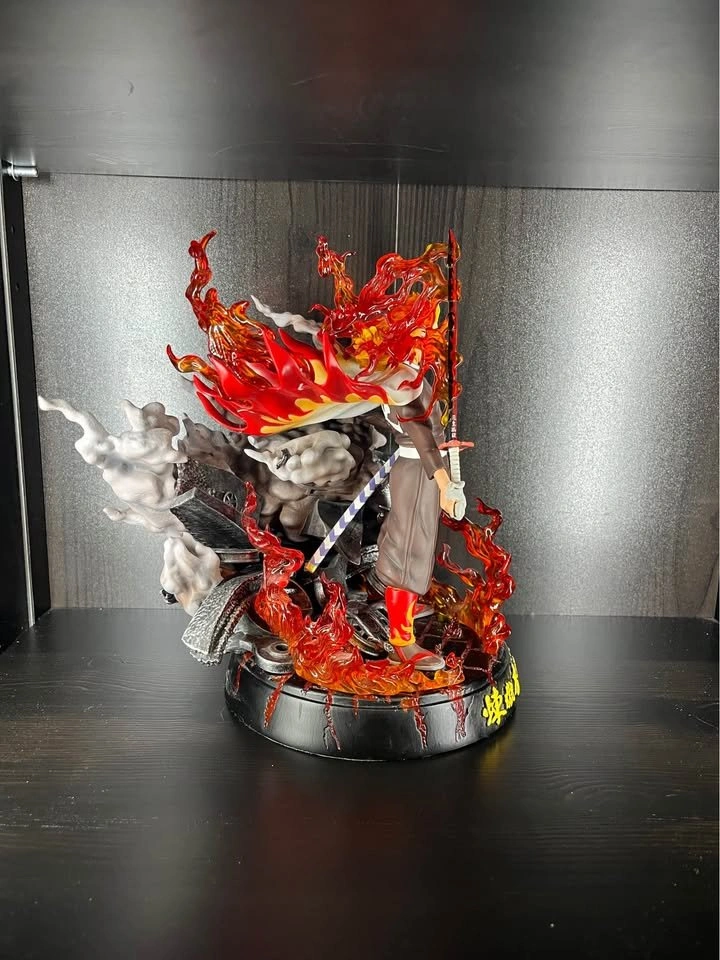 Rengoku Demon Slayer Anime Resin Statue / Figure | Temple Studio - photo 3