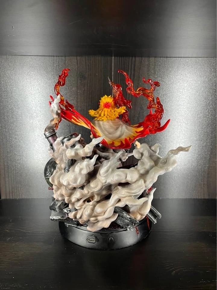 Rengoku Demon Slayer Anime Resin Statue / Figure | Temple Studio - photo 4