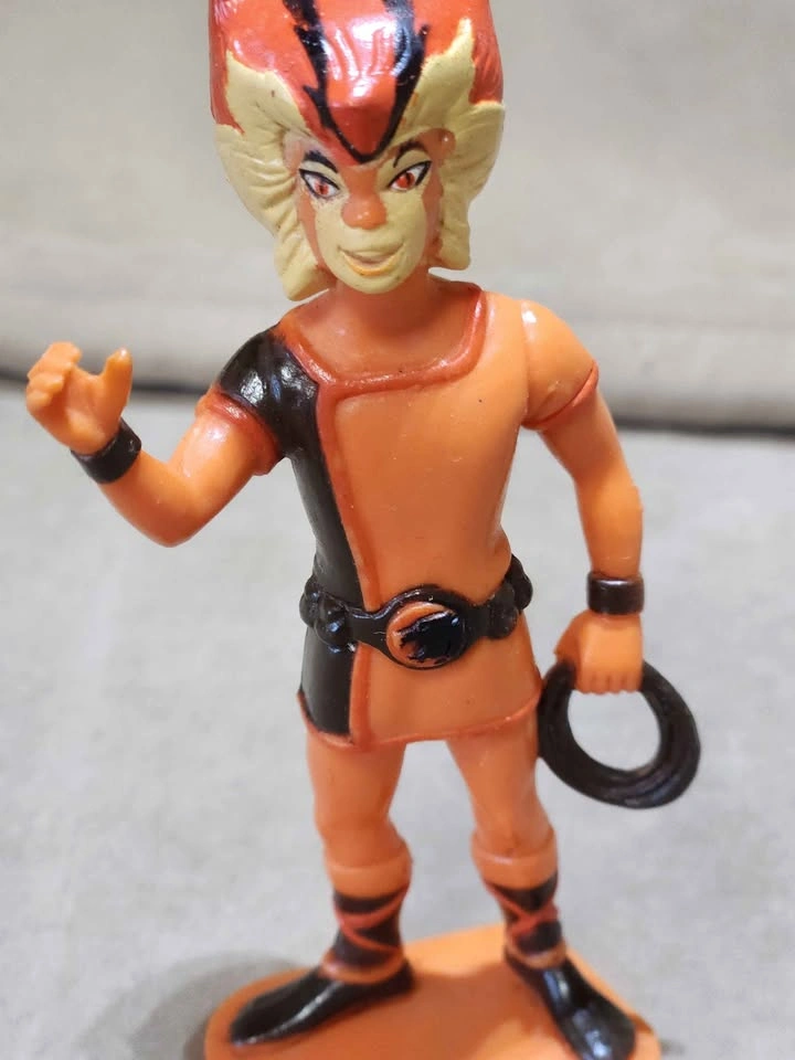 Vintage 1985 ThunderCats PVC Figures Set - WilyKit & WilyKat - photo 2
