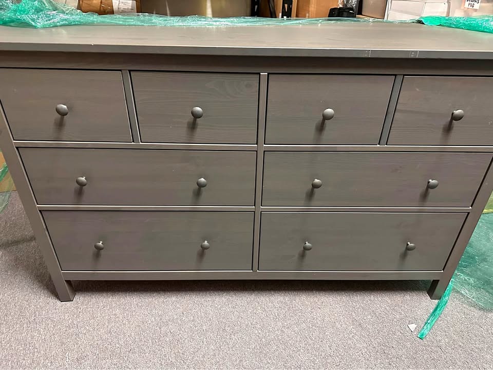 OBO - IKEA HEMNES Solid Wood Dresser - Grey Wash