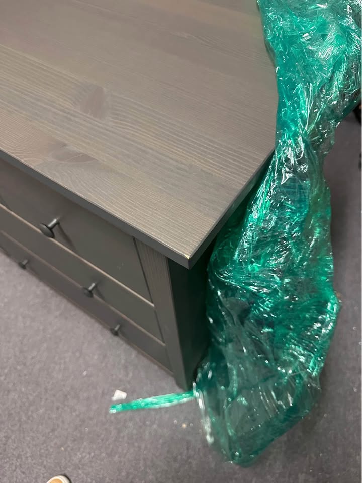 OBO - IKEA HEMNES Solid Wood Dresser - Grey Wash - photo 5