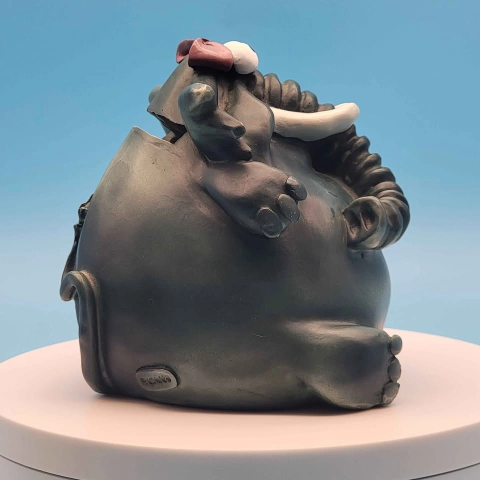 Chiari (1970's) ELEPHANT MONEY BOX by Paolo Chiari - photo 4