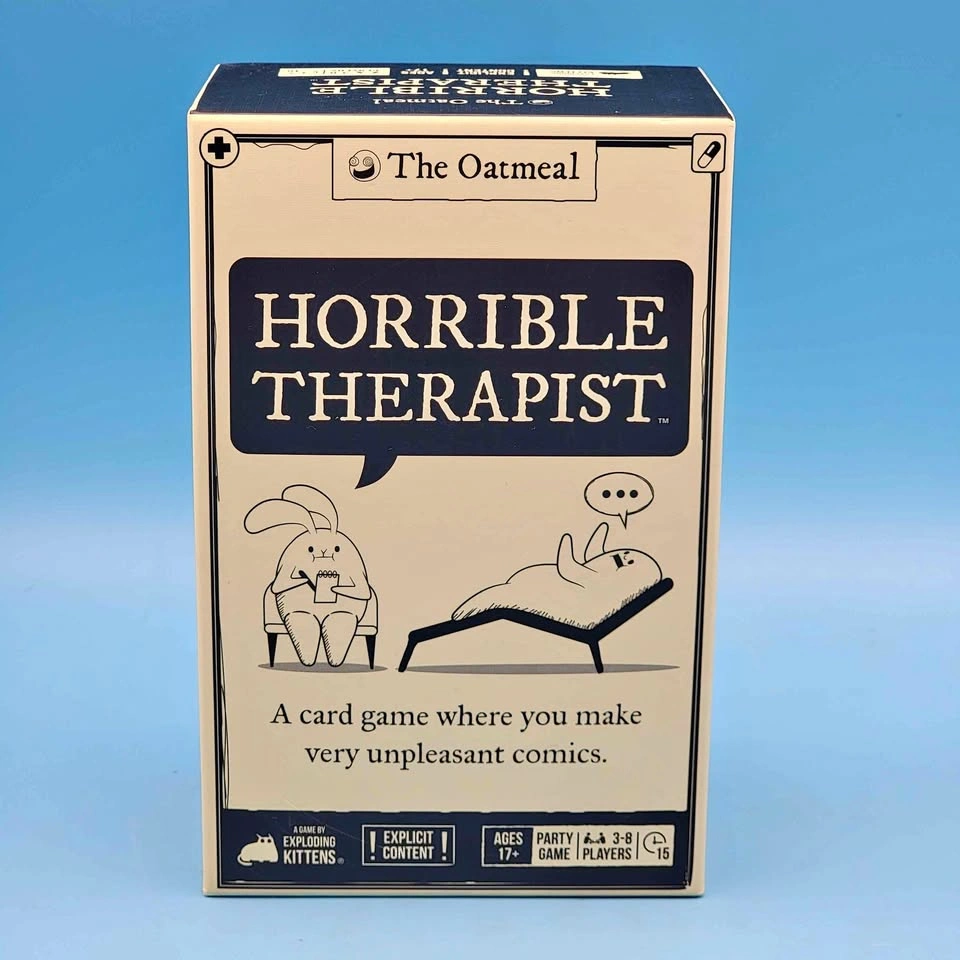 NEW Horrible Therapist Card Game