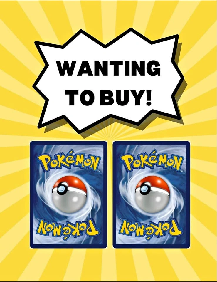 BUYING Pokemon Cards/Collections