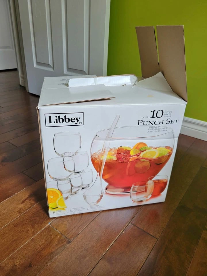 Libbey 10 Piece Punch Set