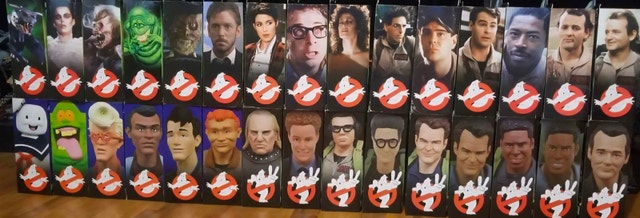 Diamond Select Ghostbusters complete set