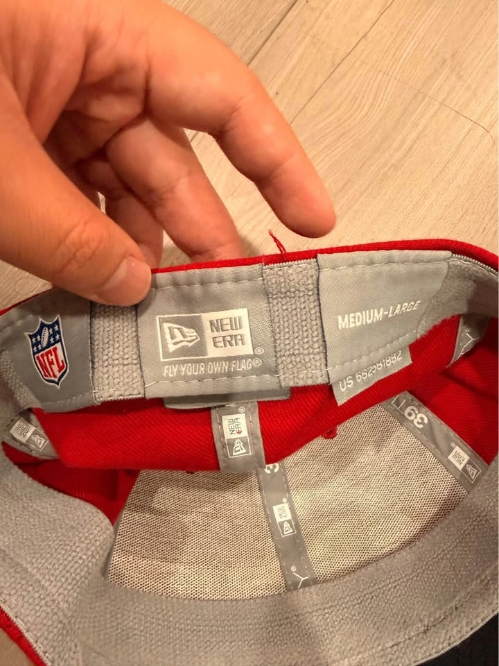 Bundle of 3 Hats: New Era San Francisco 49ers, Edmonton Oilers, - photo 3