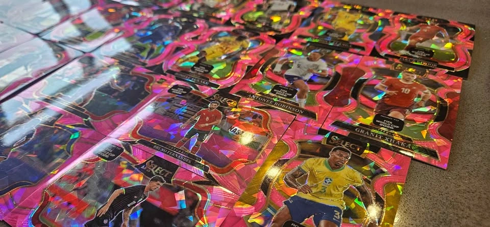 Panini Select Road to FIFA World Cup 2026 Pink Ice Card Lot - photo 4