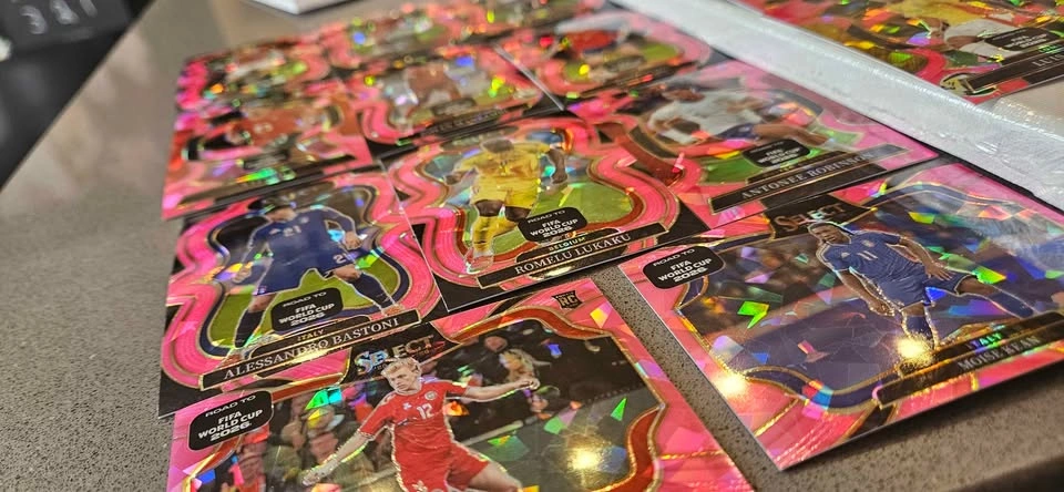 Panini Select Road to FIFA World Cup 2026 Pink Ice Card Lot - photo 5