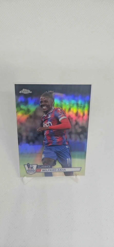 Topps Chrome Wilfried Zaha Crystal Palace Classics CC 10 Trading