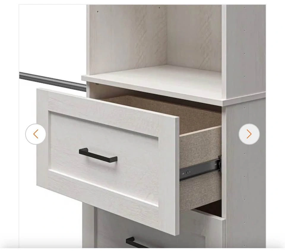 Reynolds Magnolia Oak Shaker Closet System Tower - photo 3