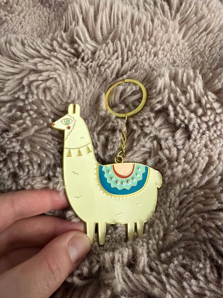 Cute DOIY Llama Keychain 🦙✨ - photo 4