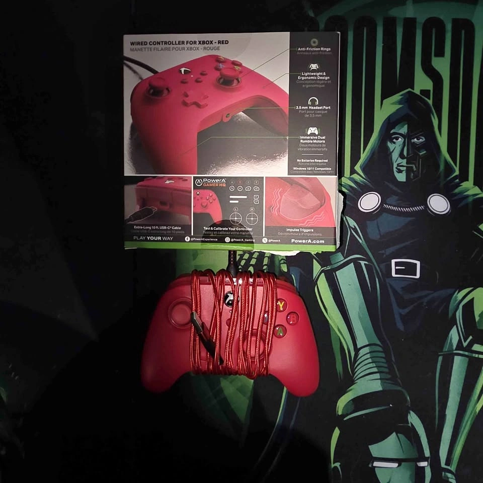 PowerA Wired Controller for Xbox Series X|S - Red