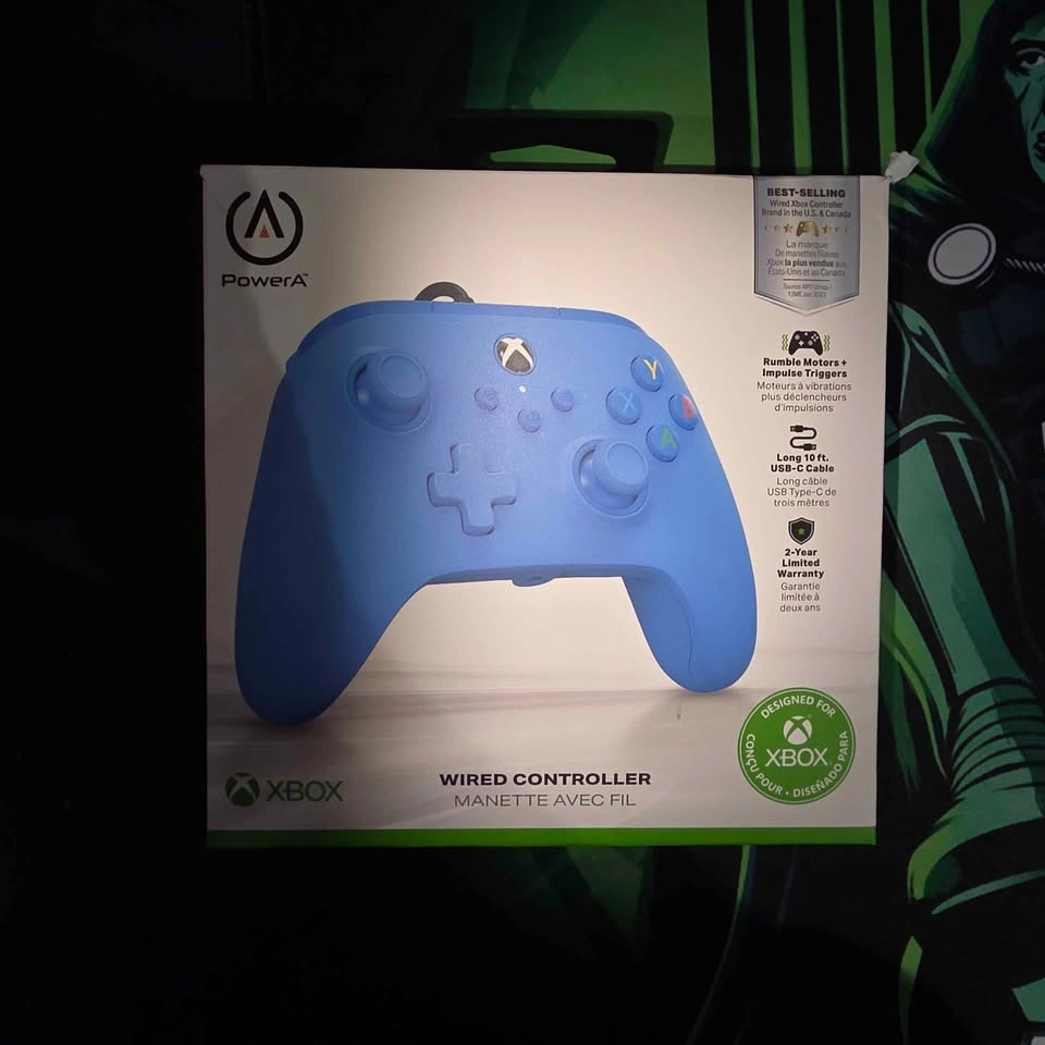 PowerA Wired Controller for Xbox Series X|S - Mariner Blue - photo 2