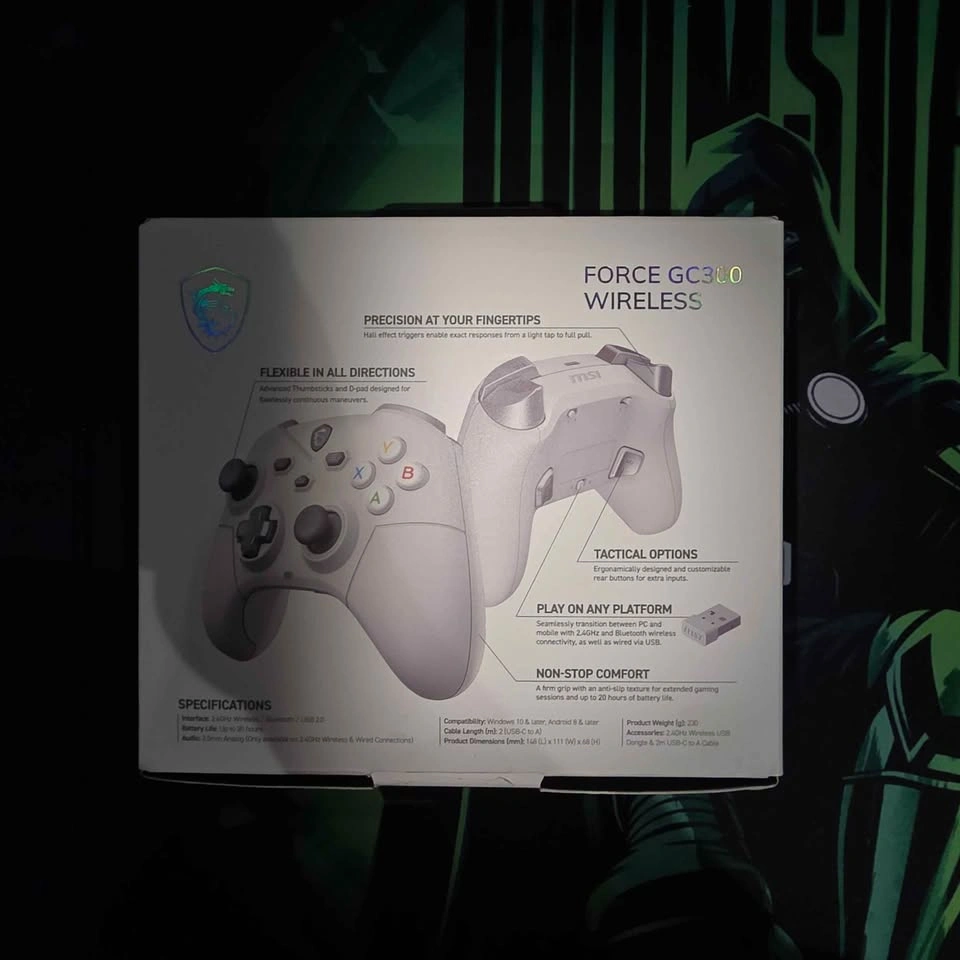 MSI Force GC300 Controller - White, never used - photo 4