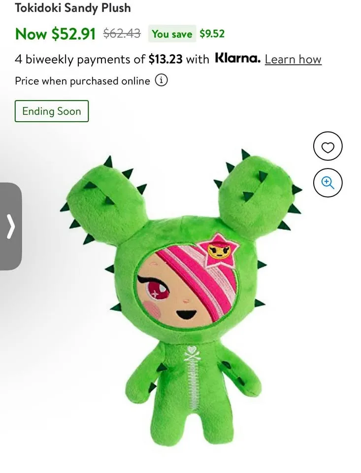 NEW - Tokidoki Sandy Plush Doll image indicator(2)