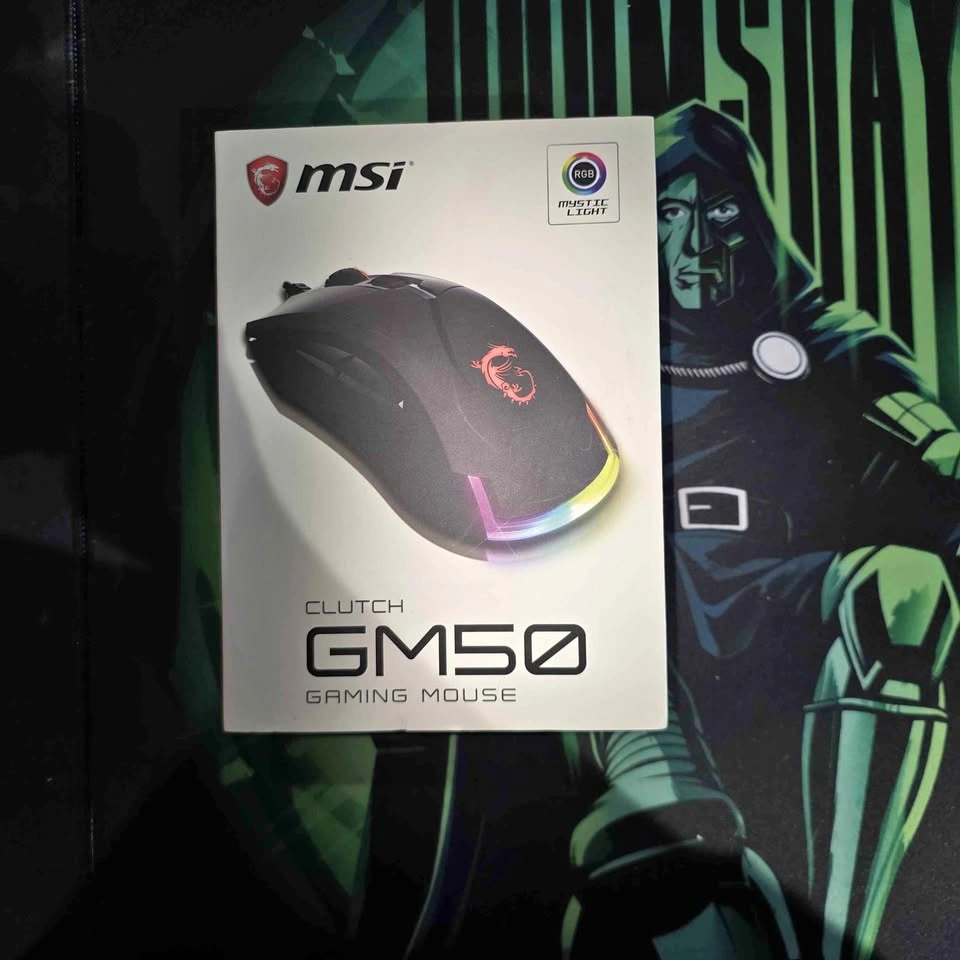 MSI Clutch GM50 RGB Wired Gaming Mouse