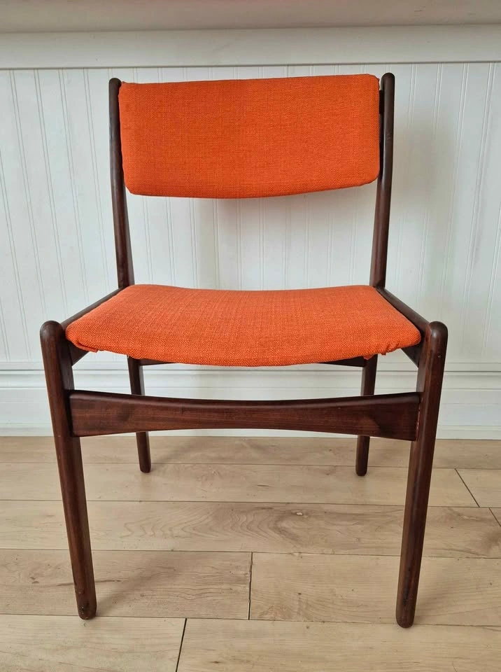 Vintage Danish Teak Chair — Frem Røjle (Made in Denmark, 1960s) - photo 3