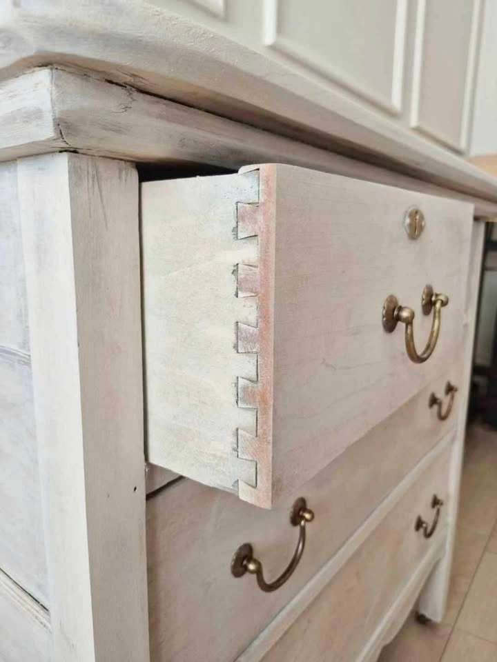 Gustavian Antique Maple Dresser — Swedish Gustavian Restoration - photo 5
