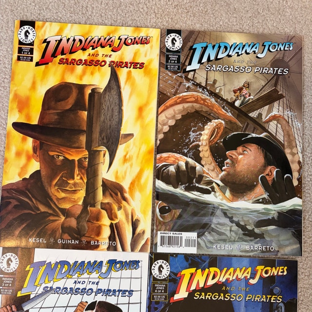 Dark Horse Indiana Jones and the Sargasso Pirates Comics - photo 2