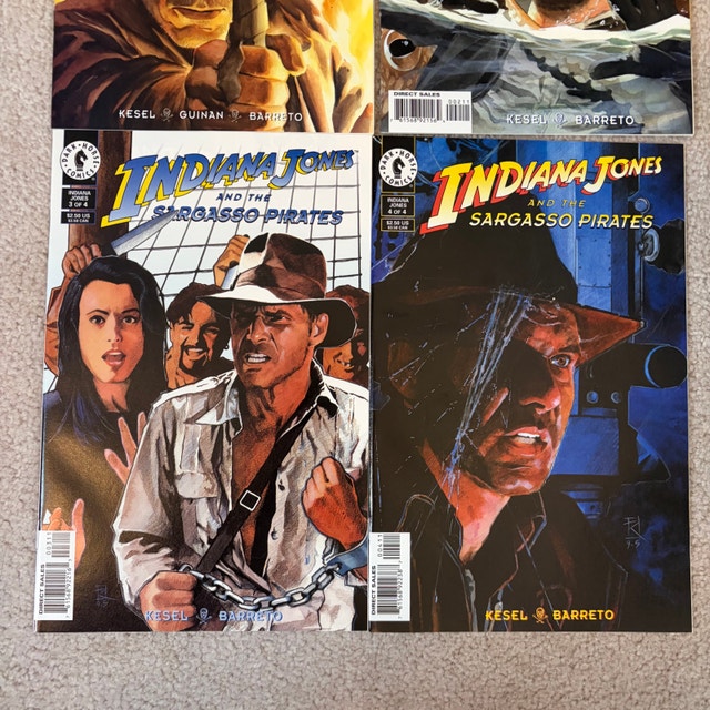 Dark Horse Indiana Jones and the Sargasso Pirates Comics - photo 3
