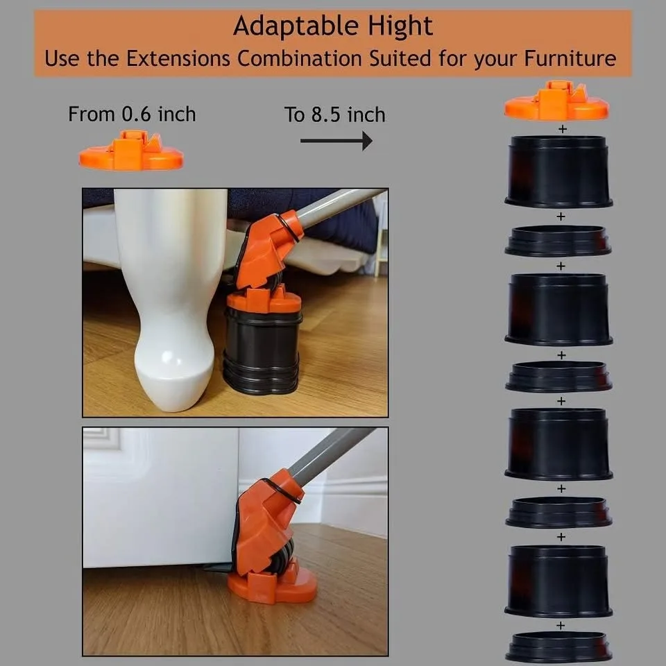 NEW - Heavy Duty Furniture Lifter with 4 Sliders image indicator(3)