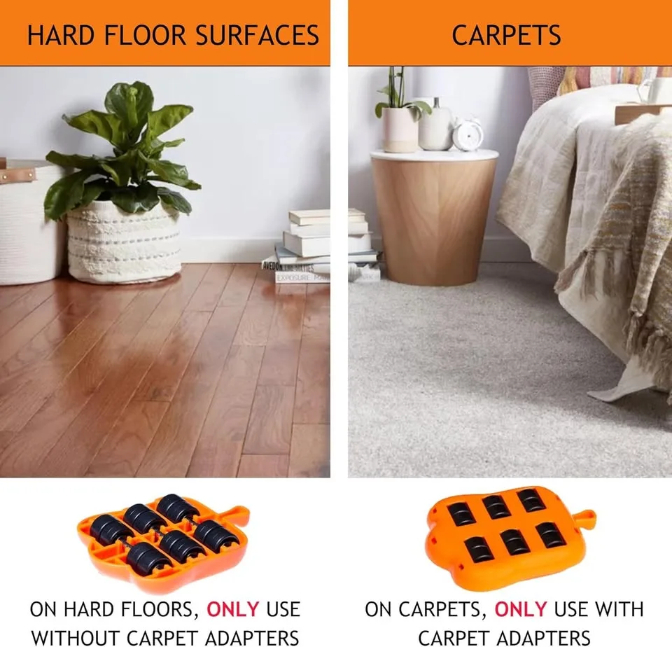 NEW - Heavy Duty Furniture Lifter with 4 Sliders image indicator(5)