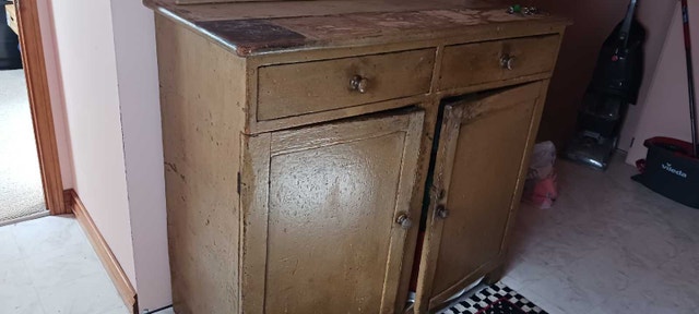 Antique Kitchen Hutch Jam Cupboard - photo 2