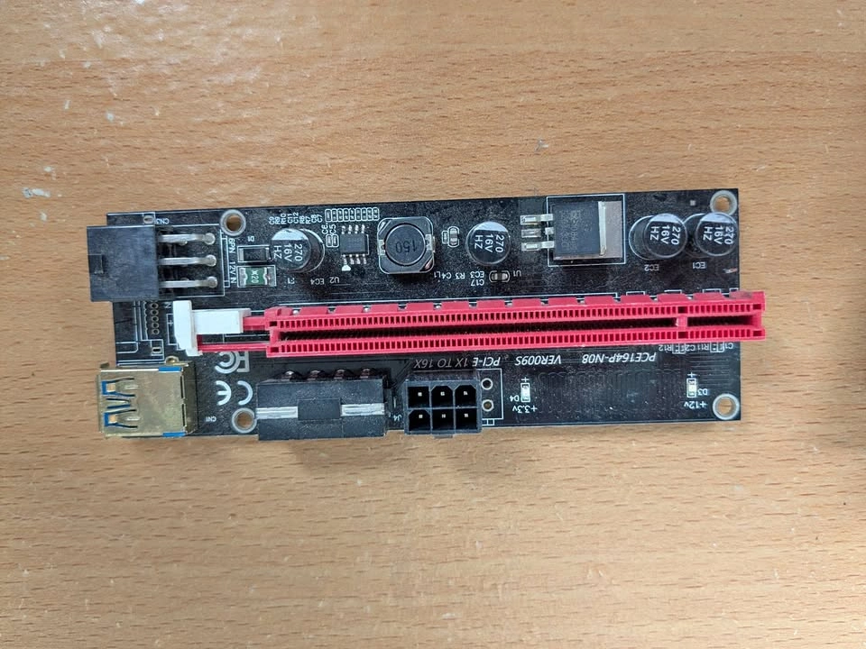 PCI-E Riser Cards (VER009S) - Bulk Lot or Individual