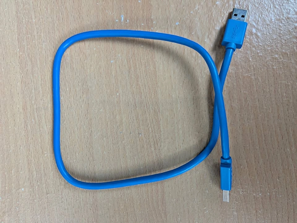 USB 3.0 SuperSpeed Cable - Type-A to Type-A (Blue, 2 ft)