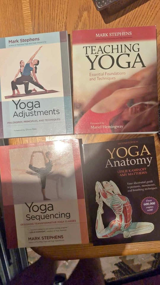 Yoga teaching books Mark Stephens Leslie Kaminoff