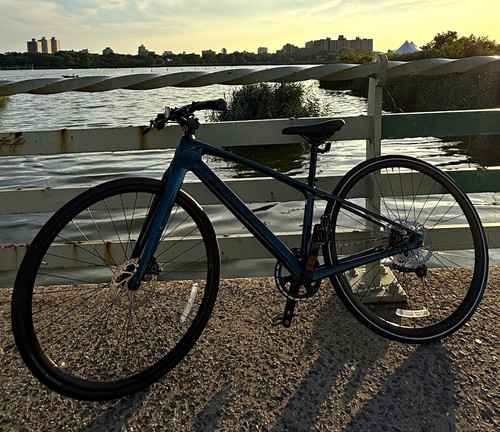 Trek FX Sport 4 Carbon 2022 XS Blue 700C Hybrid Bike