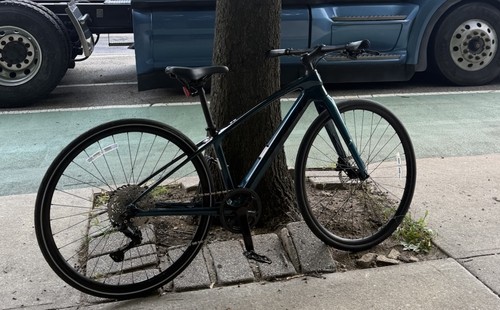 Trek FX Sport 4 Carbon 2022 XS Blue 700C Hybrid Bike - photo 2