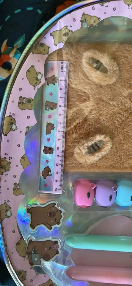 Dream Pop Capybara Stationery Set - photo 3