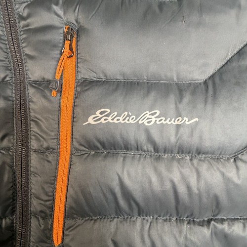 Eddie Bauer Men's 2XL Grey Quilted Goose Down Puffer Jacket - photo 4