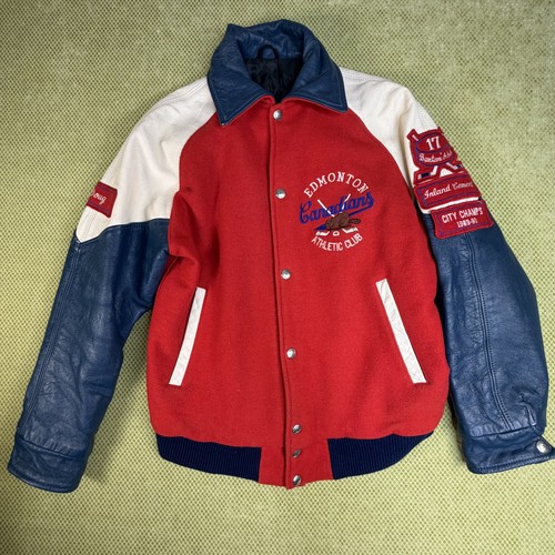Vintage 1989-90 Pergis Edmonton Canadians Bantam AAA Jacket