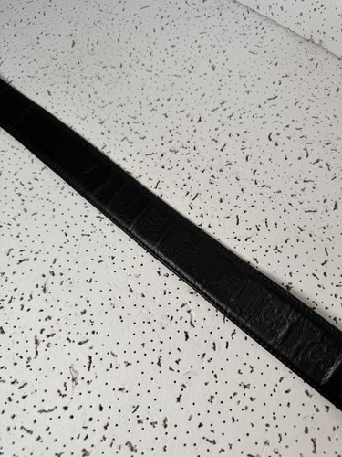 Gucci Interlocking G Guccissima Leather Belt Black 105/42 - photo 4