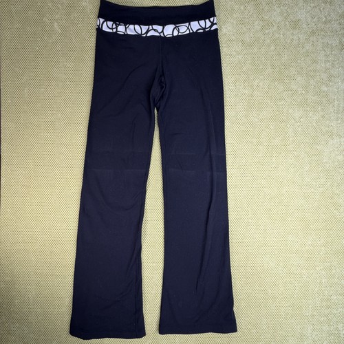Lululemon Women's Size 6 Black Flare Yoga Pants