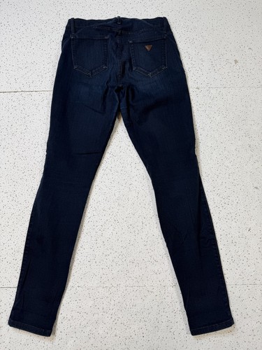 Guess Power Curvy Mid Jeans Women's W29 Dark Wash Skinny Stretch - photo 2