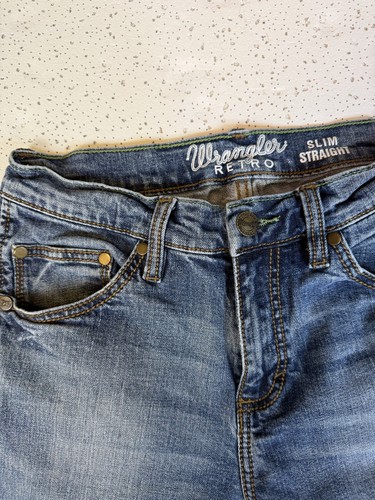 Wrangler Retro Slim Straight Jeans Womens 29x36 - photo 3