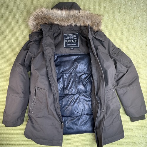 Buffalo David Bitton Men's L Olive Green Insulated Winter Parka - photo 4