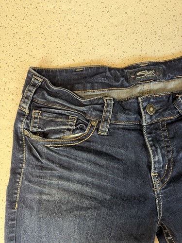 Silver Jeans Co Suki Straight Jeans Womens 32x32 Dark Wash - photo 5