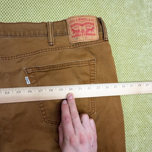 Levi's 541 Jeans Men's 48x32 Brown Stretch Denim - photo 5