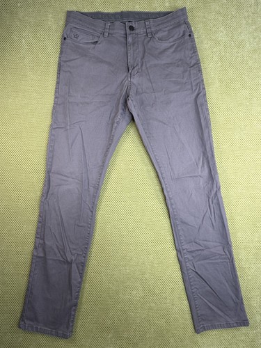English Laundry Mens 32x34 Gray Stretch 5 Pocket Pants