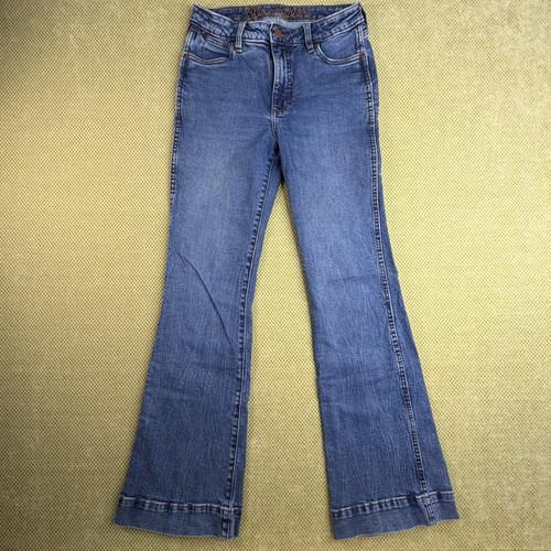 Wrangler Women's High Rise Trouser Jeans 28x34