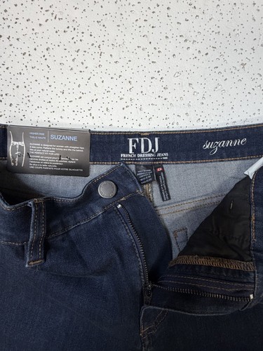 FDJ French Dressing Suzanne Jeans Women's Size 8 Dark Wash NWT - photo 3