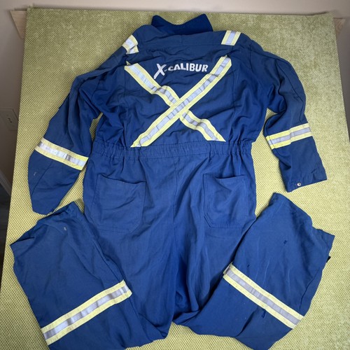 IFR Workwear Nomex FR Coveralls Men's 2XL Tall Blue Reflective - photo 2