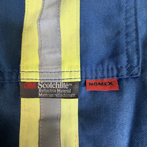 IFR Workwear Nomex FR Coveralls Men's 2XL Tall Blue Reflective - photo 4