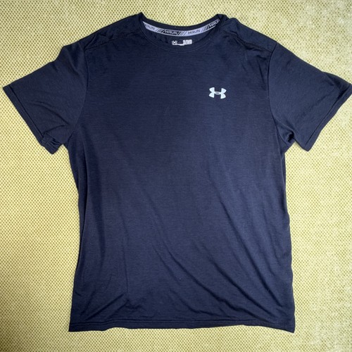 Under Armour UA Run Men's XL Black Running Shirt