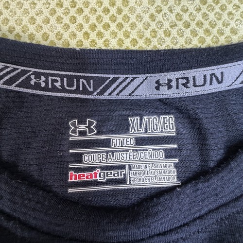 Under Armour UA Run Men's XL Black Running Shirt - photo 5
